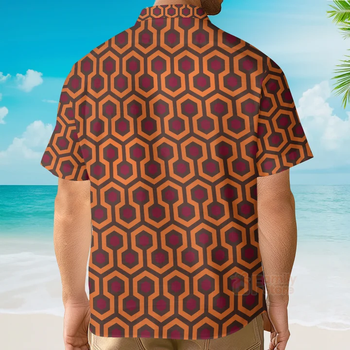 Overlook Hotel Carpet The Shining Cosplay - Hawaiian Shirt