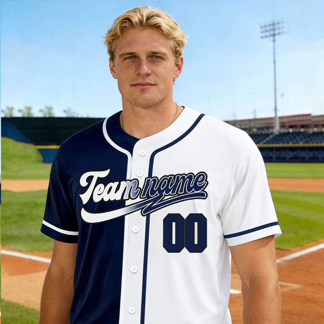 Custom Baseball Jersey Personalized Baseball Shirts Sports Uniform for Men Tops