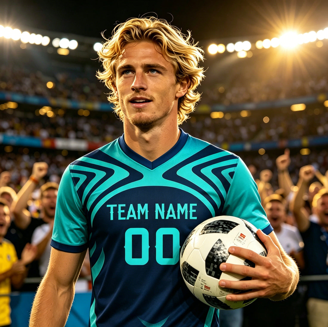 Men's Custom Football Jersey Personalized Team Name Number Practice Jerseys Customized Football Shirt Tops