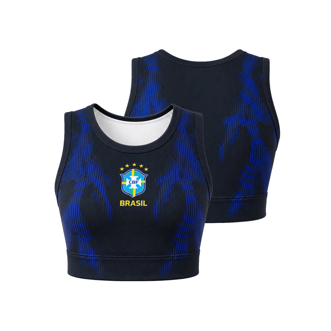 2026 Fashion Brasil Women Stylish Jersey Crop Tops