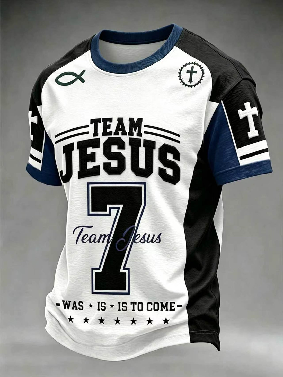 Men's Team Jesus Crew-neck T-shirt